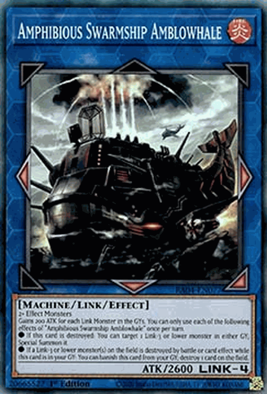 Amphibious Swarmship Amblowhale (V.6 - Collectors Rare)