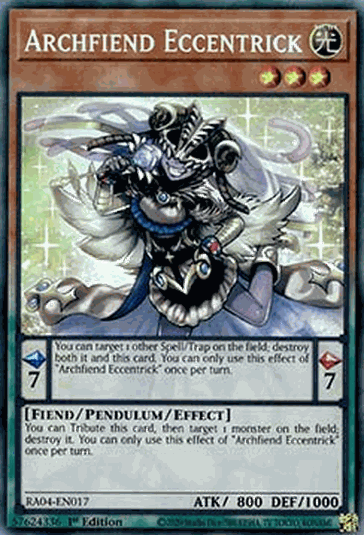 Archfiend Eccentrick (V.6 - Collectors Rare)