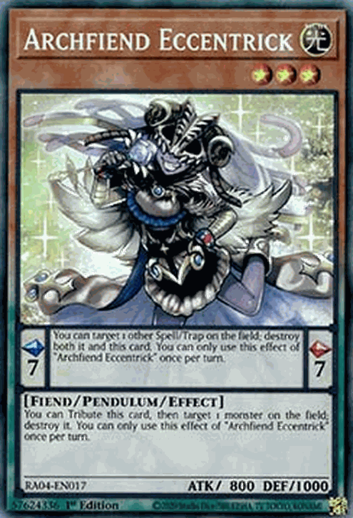 Archfiend Eccentrick (V.6 - Collectors Rare)