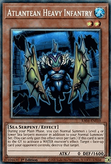 Atlantean Heavy Infantry (V.6 - Collectors Rare)