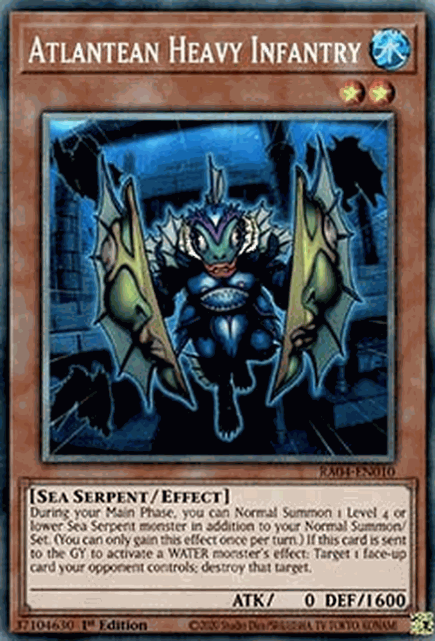 Atlantean Heavy Infantry (V.6 - Collectors Rare)