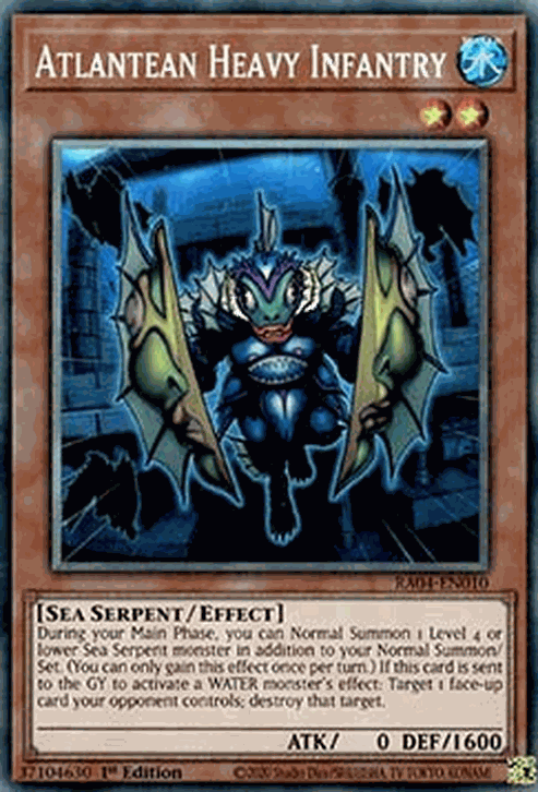 Atlantean Heavy Infantry (V.6 - Collectors Rare)