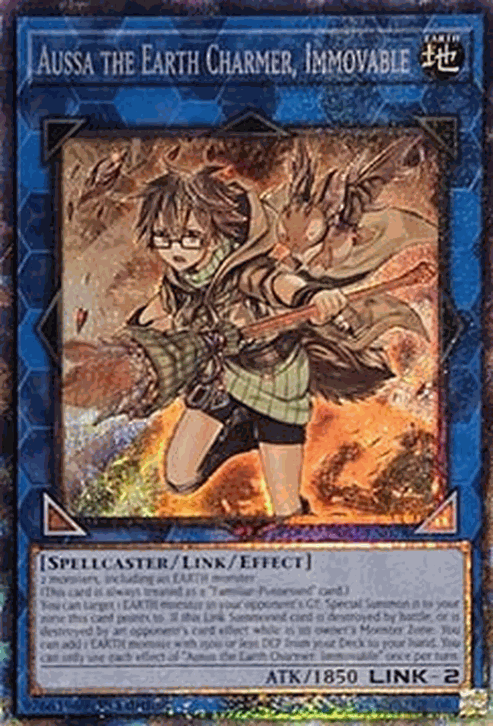 Aussa the Earth Charmer, Immovable (V.6 - Collectors Rare)