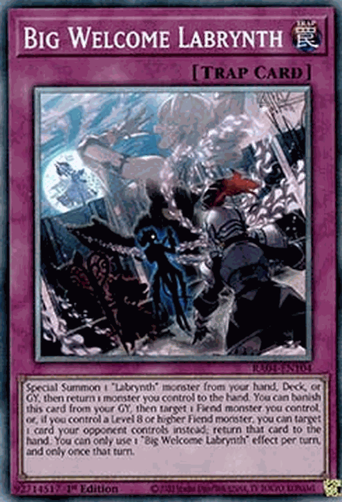 Big Welcome Labrynth (V.6 - Collectors Rare)