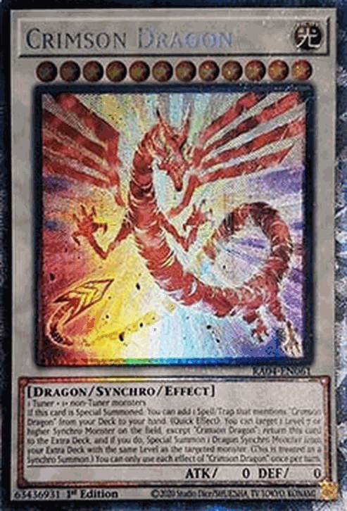 Crimson Dragon (V.6 - Collectors Rare)