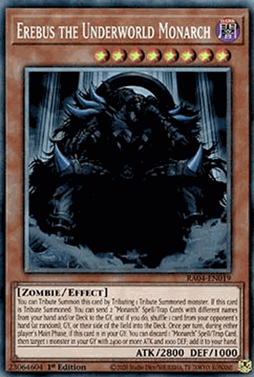 Erebus the Underworld Monarch (V.6 - Collectors Rare)