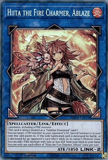 Hiita the Fire Charmer, Ablaze (V.6 - Collectors Rare)
