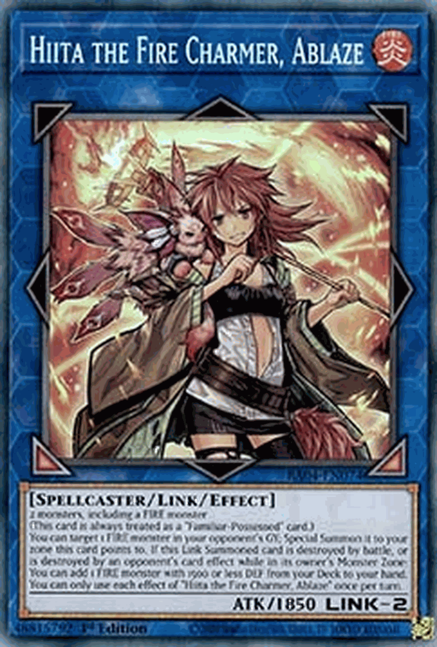 Hiita the Fire Charmer, Ablaze (V.6 - Collectors Rare)