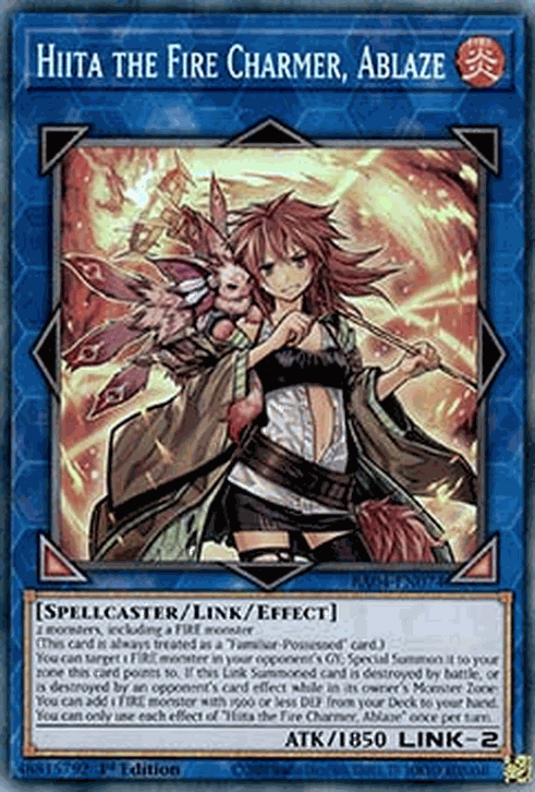 Hiita the Fire Charmer, Ablaze (V.6 - Collectors Rare)