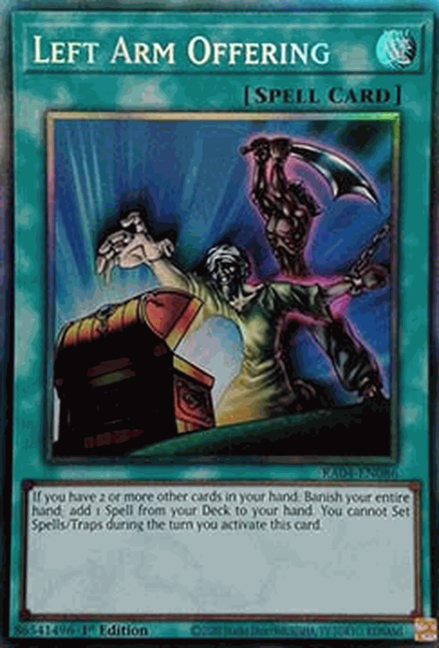 Left Arm Offering (V.6 - Collectors Rare)