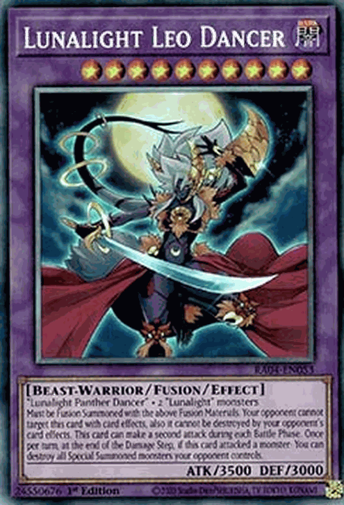 Lunalight Leo Dancer (V.6 - Collectors Rare)