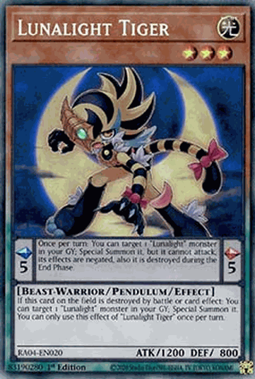 Lunalight Tiger (V.6 - Collectors Rare)