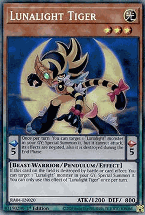 Lunalight Tiger (V.6 - Collectors Rare)