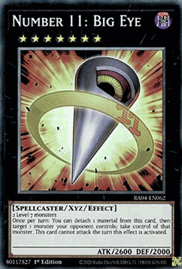 Number 11: Big Eye (V.6 - Collectors Rare)