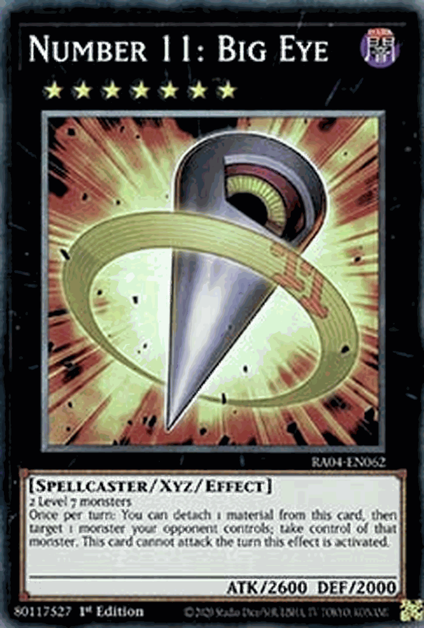 Number 11: Big Eye (V.6 - Collectors Rare)