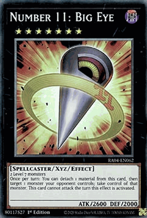 Number 11: Big Eye (V.6 - Collectors Rare)