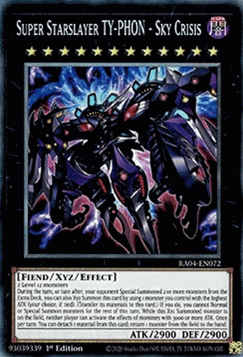 Super Starslayer TY-PHON - Sky Crisis (V.5 - Collectors Rare)