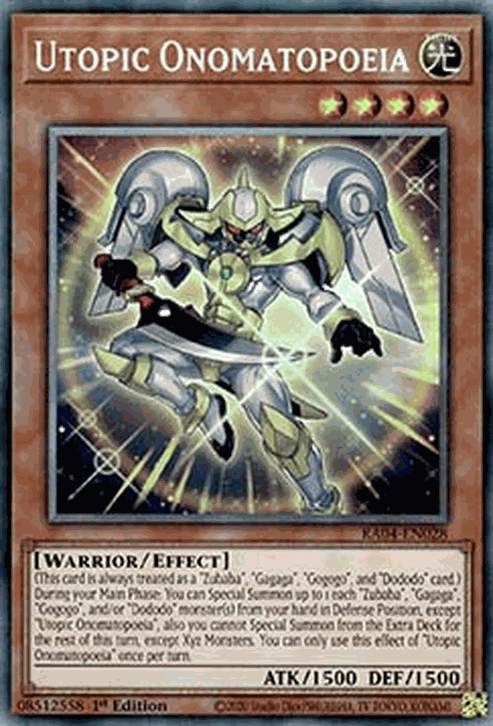 Utopic Onomatopoeia (V.6 - Collectors Rare)