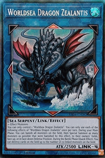 Worldsea Dragon Zealantis (V.6 - Collectors Rare)