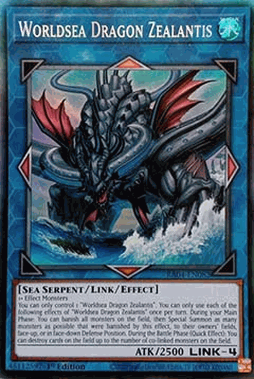 Worldsea Dragon Zealantis (V.6 - Collectors Rare)