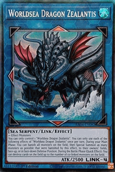 Worldsea Dragon Zealantis (V.6 - Collectors Rare)