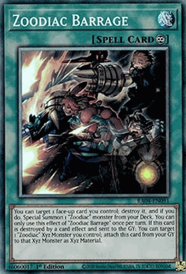 Zoodiac Barrage (V.6 - Collectors Rare)