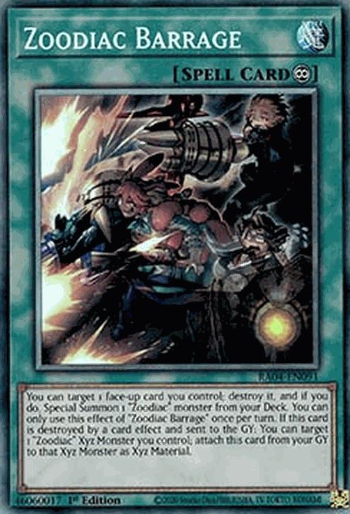 Zoodiac Barrage (V.6 - Collectors Rare)