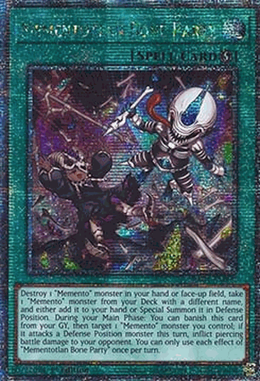 Mementotlan Bone Party (V.5 - Quarter Century Secret Rare)