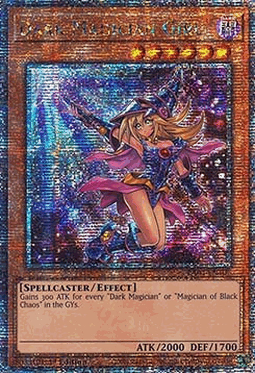 Dark Magician Girl (V.3 - Quarter Century Secret Rare)