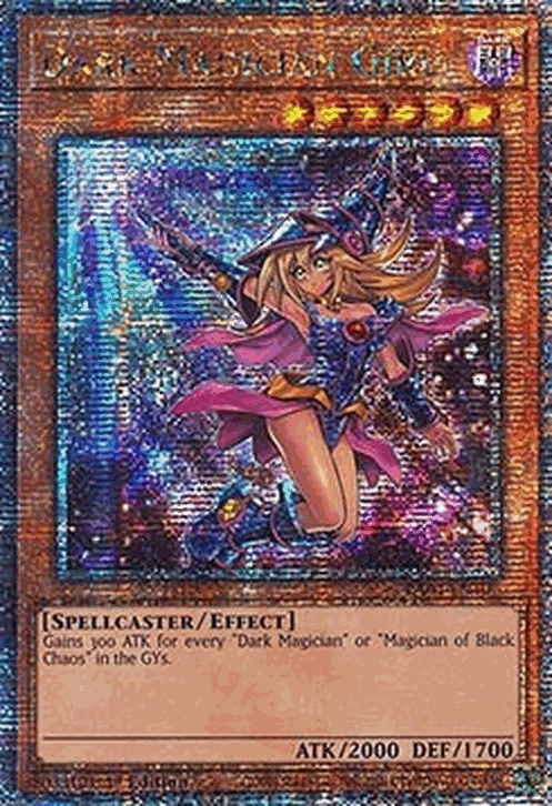 Dark Magician Girl (V.3 - Quarter Century Secret Rare)