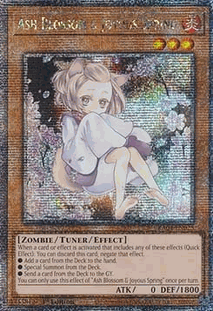 Ash Blossom & Joyous Spring (V.5 - Quarter Century Secret Rare)