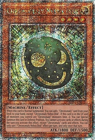 Chronomaly Nebra Disk (V.2 - Quarter Century Secret Rare)