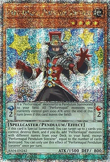 Performapal Pendulum Sorcerer (V.2 - Quarter Century Secret Rare)