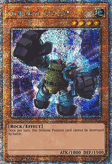 Gogogo Golem (V.2 - Quarter Century Secret Rare)