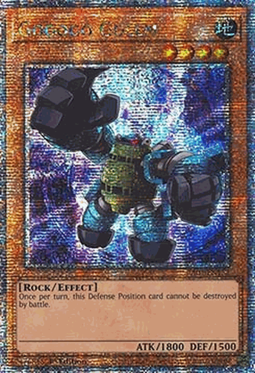Gogogo Golem (V.2 - Quarter Century Secret Rare)
