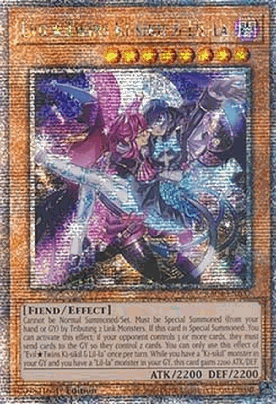 EvilTwins Ki-sikil & Lil-la (V.5 - Quarter Century Secret Rare)