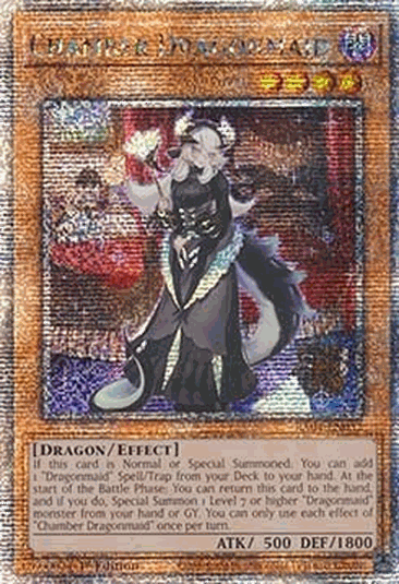 Chamber Dragonmaid (V.5 - Quarter Century Secret Rare)