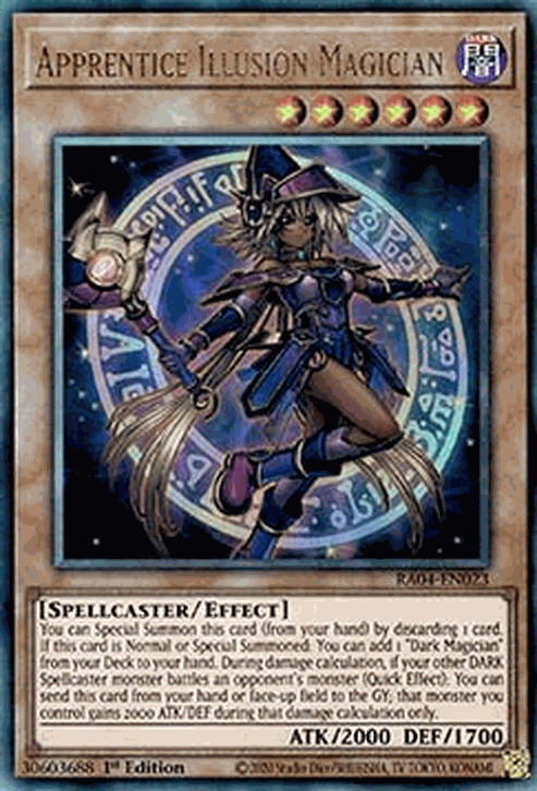 Apprentice Illusion Magician (V.7 - Ultimate Rare)