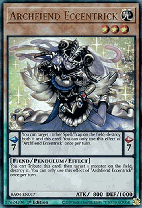 Archfiend Eccentrick (V.7 - Ultimate Rare)