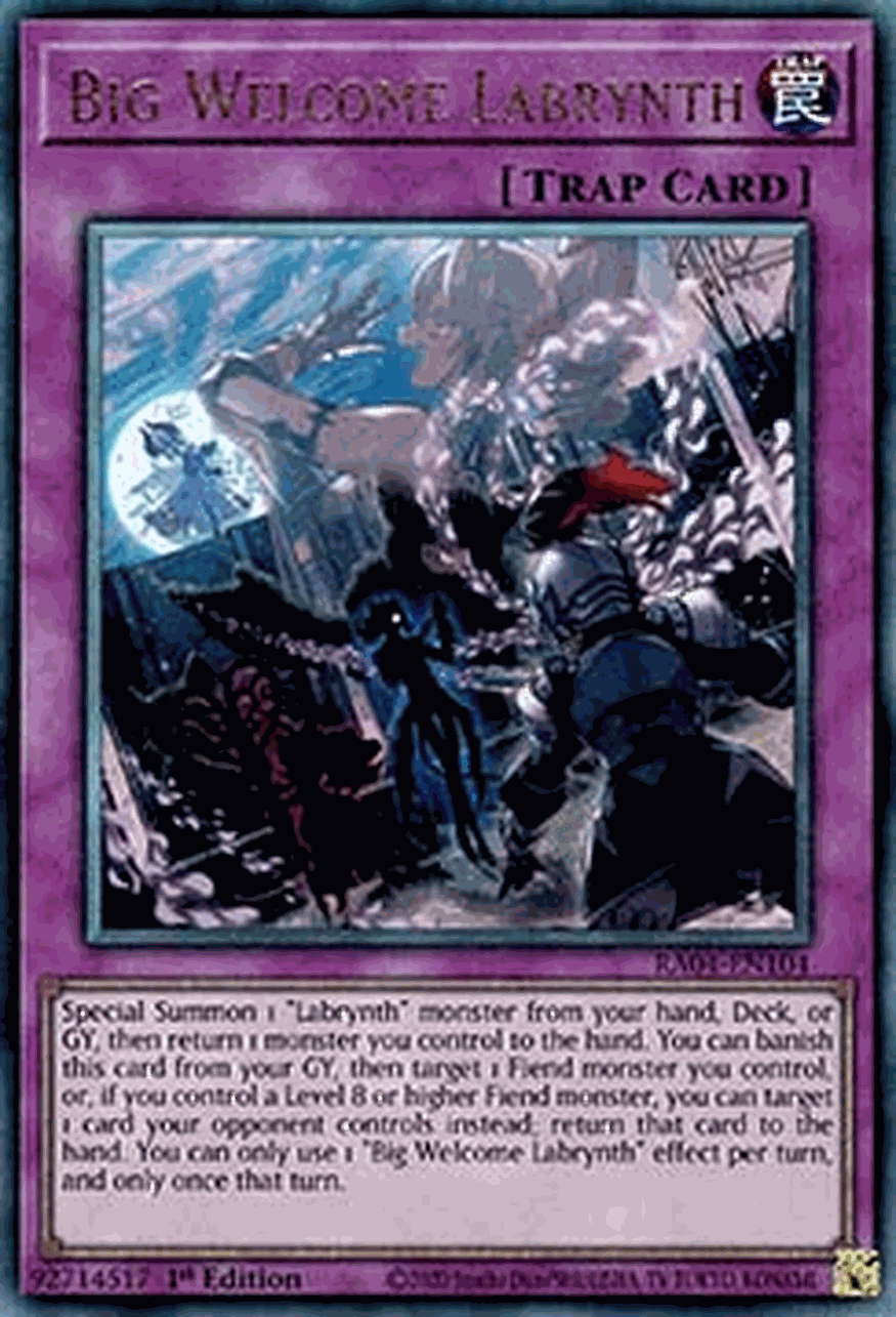 Big Welcome Labrynth (V.7 - Ultimate Rare)