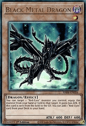 Black Metal Dragon (V.7 - Ultimate Rare)
