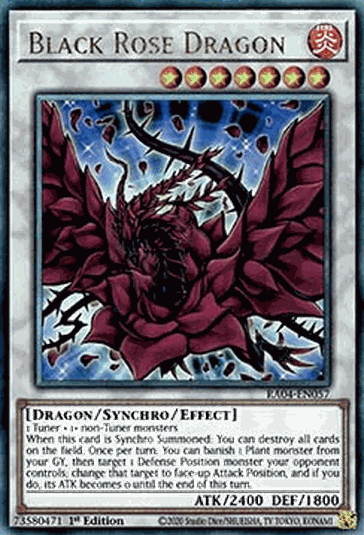 Black Rose Dragon (V.7 - Ultimate Rare)