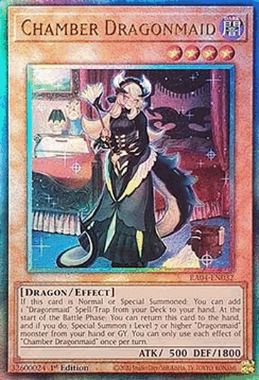 Chamber Dragonmaid (V.7 - Ultimate Rare)