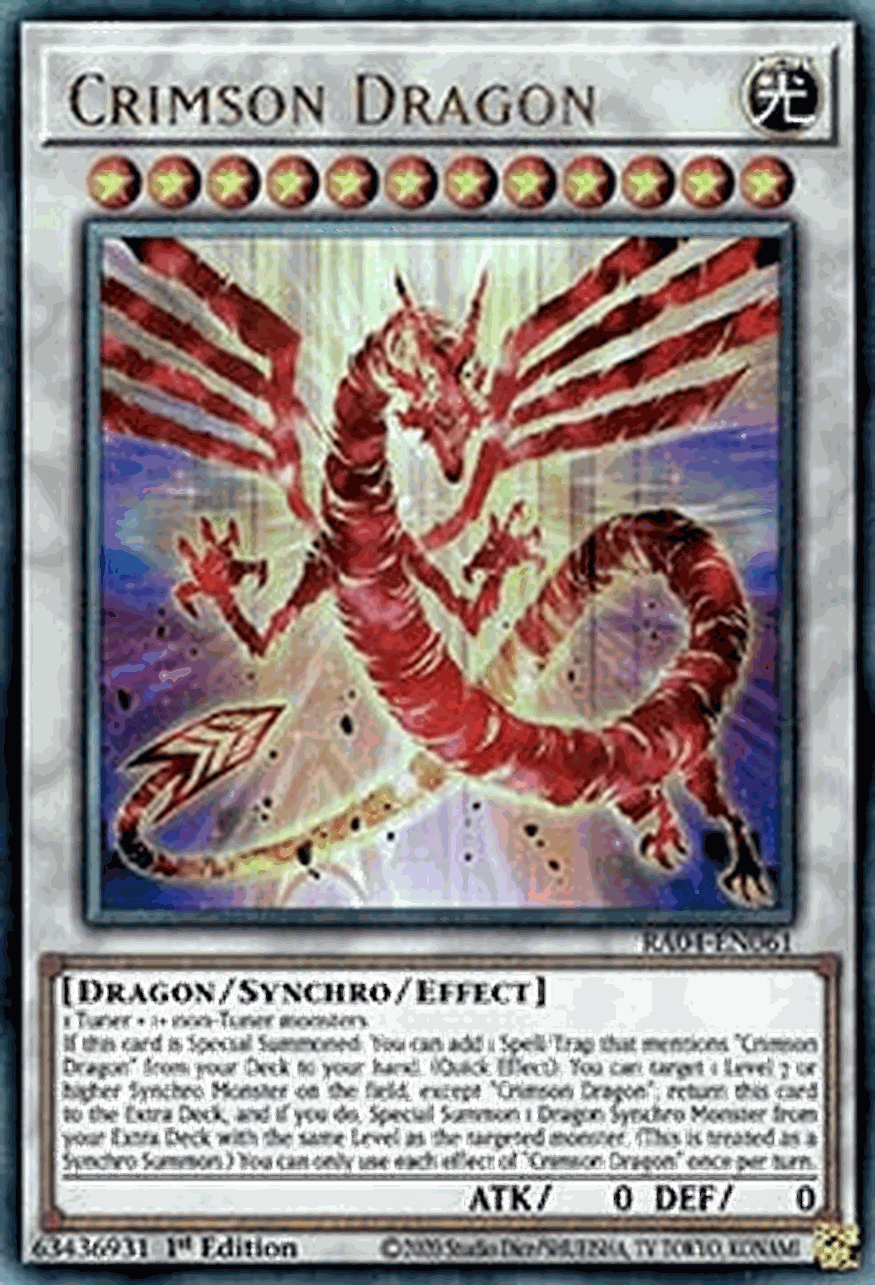Crimson Dragon (V.7 - Ultimate Rare)