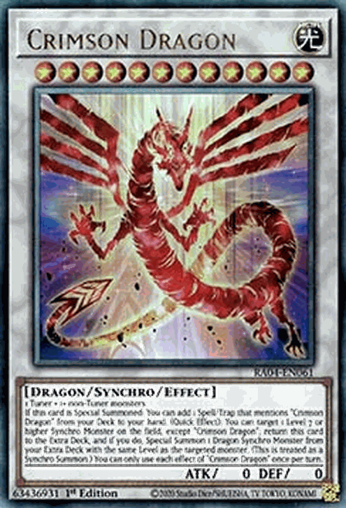 Crimson Dragon (V.7 - Ultimate Rare)