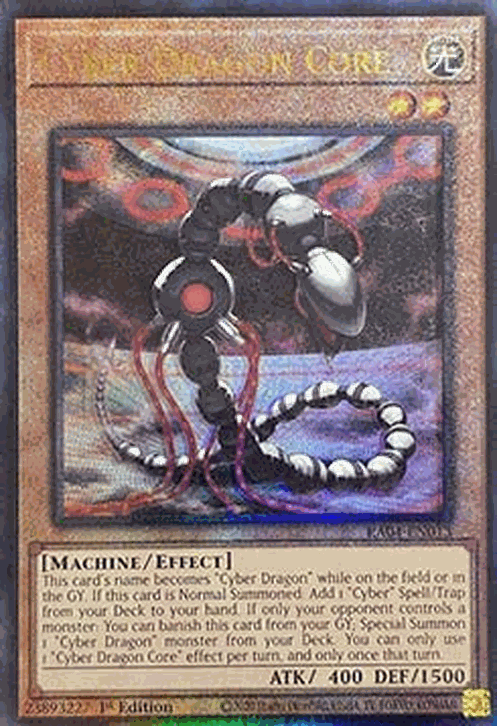 Cyber Dragon Core (V.7 - Ultimate Rare)