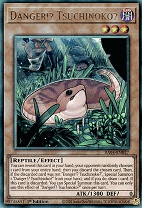 Danger!? Tsuchinoko? (V.7 - Ultimate Rare)