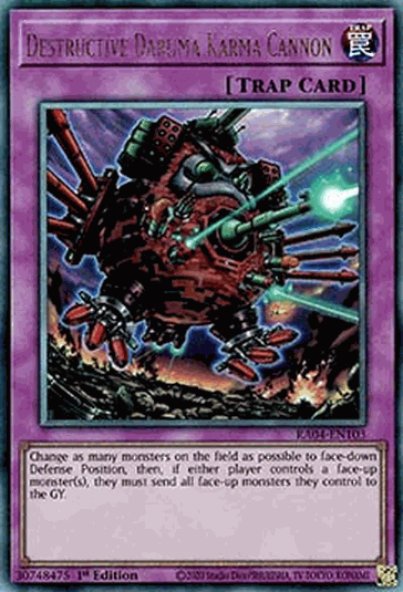 Destructive Daruma Karma Cannon (V.7 - Ultimate Rare)