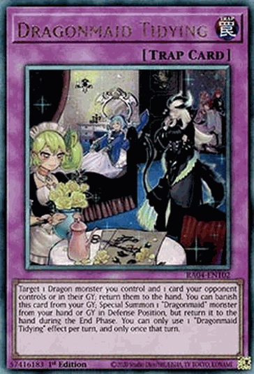 Dragonmaid Tidying (V.7 - Ultimate Rare)