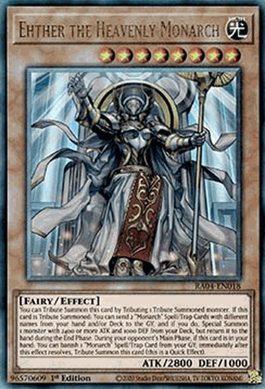 Ehther the Heavenly Monarch (V.7 - Ultimate Rare)